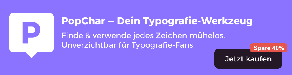 Dein Geheimtipp für perfekte Typografie - Jetzt 40% Rabatt sichern!